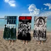 Band L-Linkin Cool P-park Big Microfiber Beach Towels Quick Dry Towel Sand Beach Towels Pool Towel for Travel Swim Pool Yoga 1