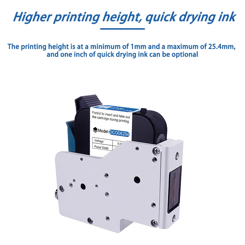 DC190T Automatic Online Thermal Inkjet Printer Industrial TIJ Printer Batch Numb
