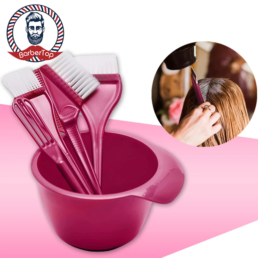 Professional Hair Color Mixing Bowl Set Salon Hair Dyeing Bowl Tools Home Barber Shop Stylist Tint Hair Accessories