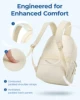 BAGSMART 15.6 Inch Laptop Backpack Waterproof Backpack for Women Fashion Bags for Teenage Girls Cute School Bag Large Female Bag 3