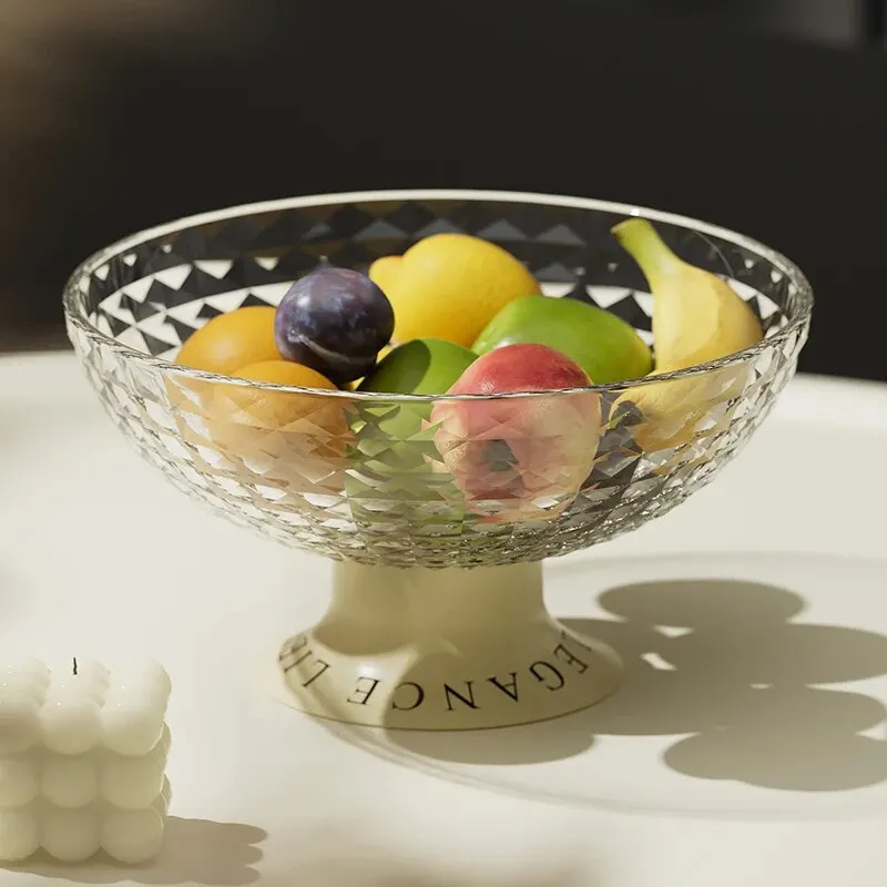 Fruit Dish Home Living Room Coffee Table Candy Snack Tray organizer storage