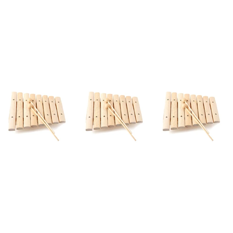 3x-children-kids-natural-wood-wooden-8-tone-xylophone-percussion-toy-musical-instrument-for-kids-music-develop