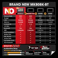 Autel MaxiCOM MK808K-BT MK808K BT Bluetooth OBD2 Scanner Same as MK808BT Pro Full Bidirectional Diagnostic Tools Code Reader 2