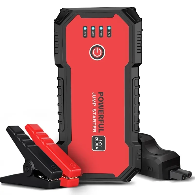 20000mAh Jump Starter 12V Portable Power Bank External Battery 2000A Starting Device Car Battery Starter Booster