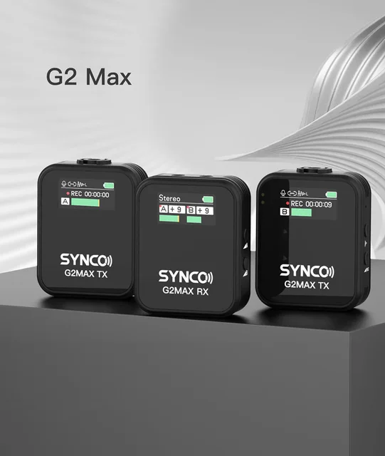 SYNC G2MAX RX & TX ワイヤレスシステム SYNC G2MAX RX & TX ワイヤレスシステム