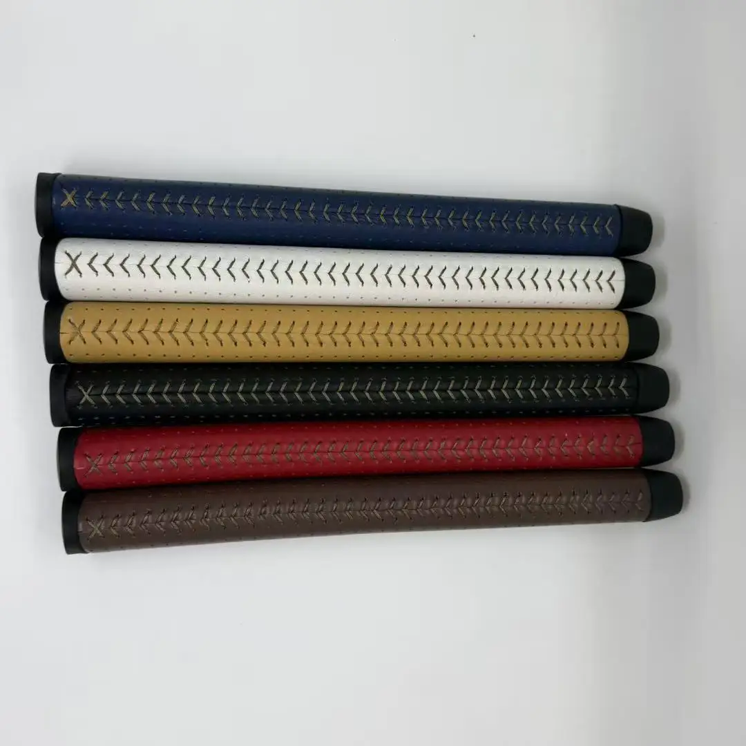 Handcrafted Genuine Leather Golf Putter Grip - Soft Comfort Material