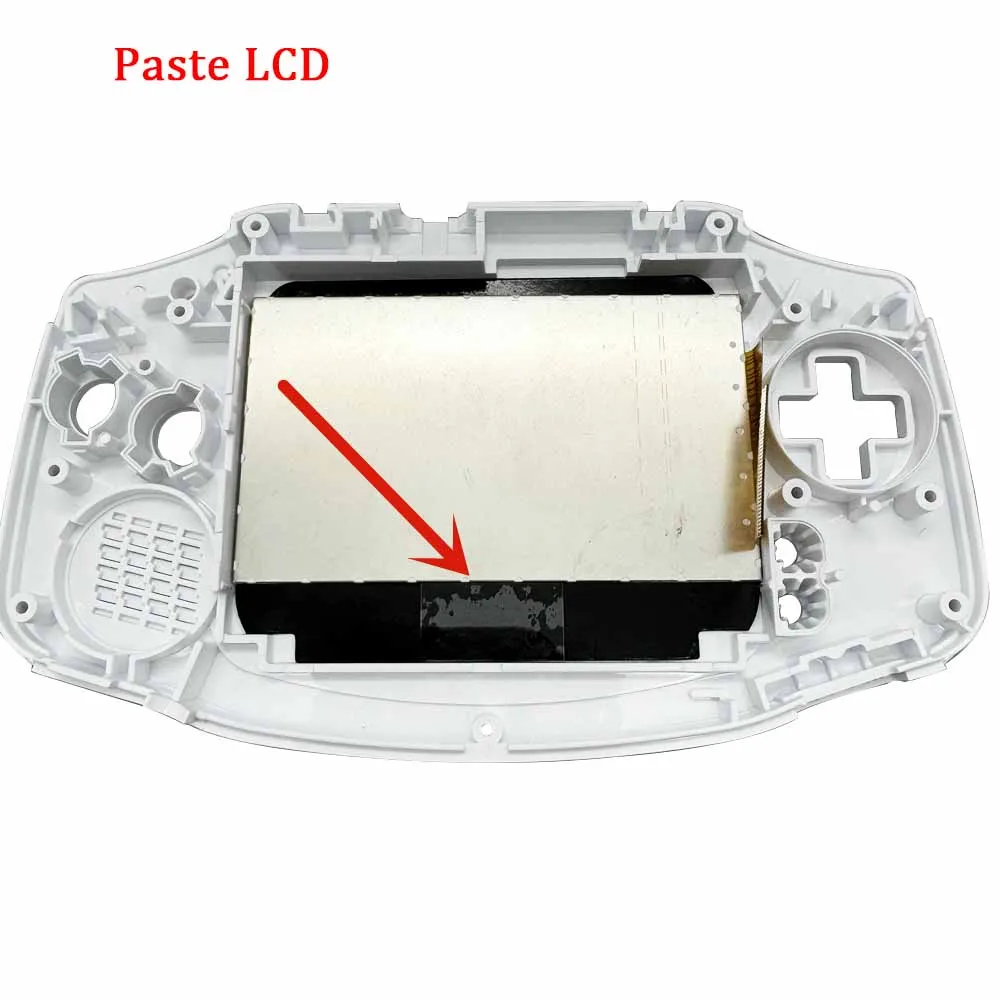 2.9 Point to Point Display Backlight IPS LCD Screen Dedicated Shell Replacement and Accessories GBA Console IPS LCD