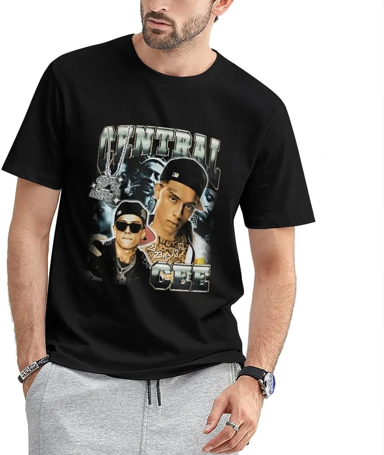 

T-Shirt Men's Fashion Casual Short Sleeve Teens Tees