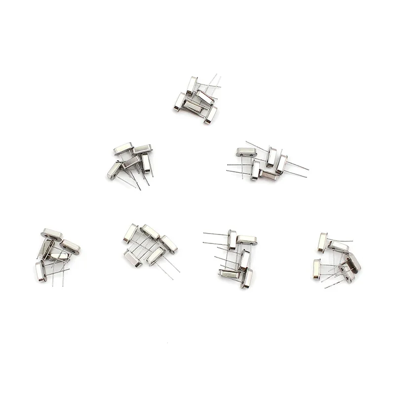 HC-49S Crystal Oscillator Electronic Kit Resonator Ceramic Quartz Resonator 7 Kinds X 5pcs 32.768 4 8 12 16 20 25 Mhz 35pcs/lot