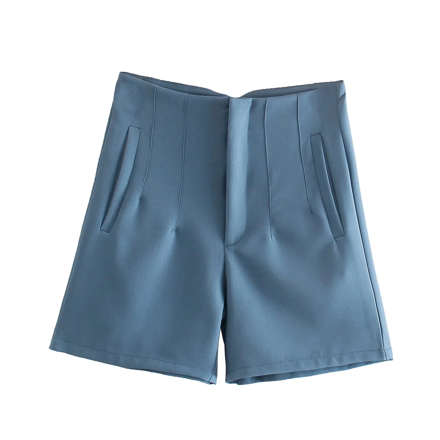 workout clothes for women Xitimeao  Women Chic Fashion With Seam Detail Office Wear Pants Vintage High Waist Zipper Fly Female Shorts Trousers Mujer swim trunks