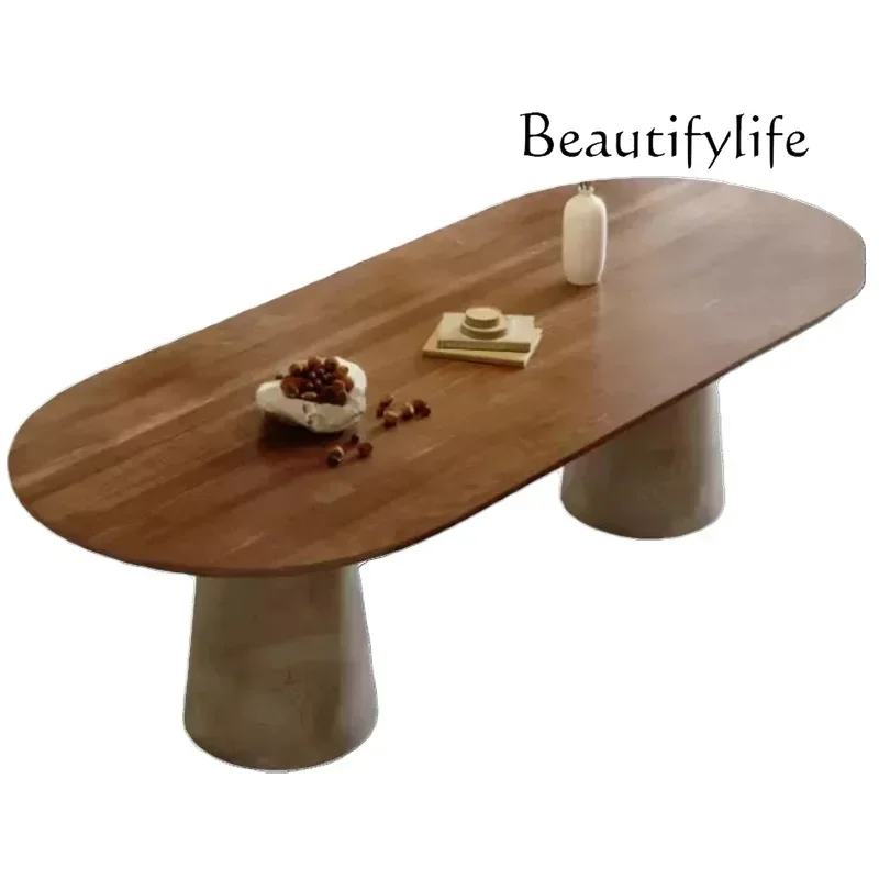 Tavolo da Pranzo Mobile N44 con Sedie in Legno, Tavolo da Pranzo Moderno di Lusso, Design per Sala da Pranzo e Soggiorno - immagine 6