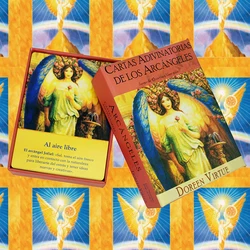 Spanish Archangel Oracle Cards Tarot Deck  Cards DivinationEnglish and  French German Tarot for Beginners