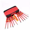 Electrician Repair Tools Kit 13pcs 1000V Changeable Insulated Screwdrivers Set with Magnetic Slotted Bits 2