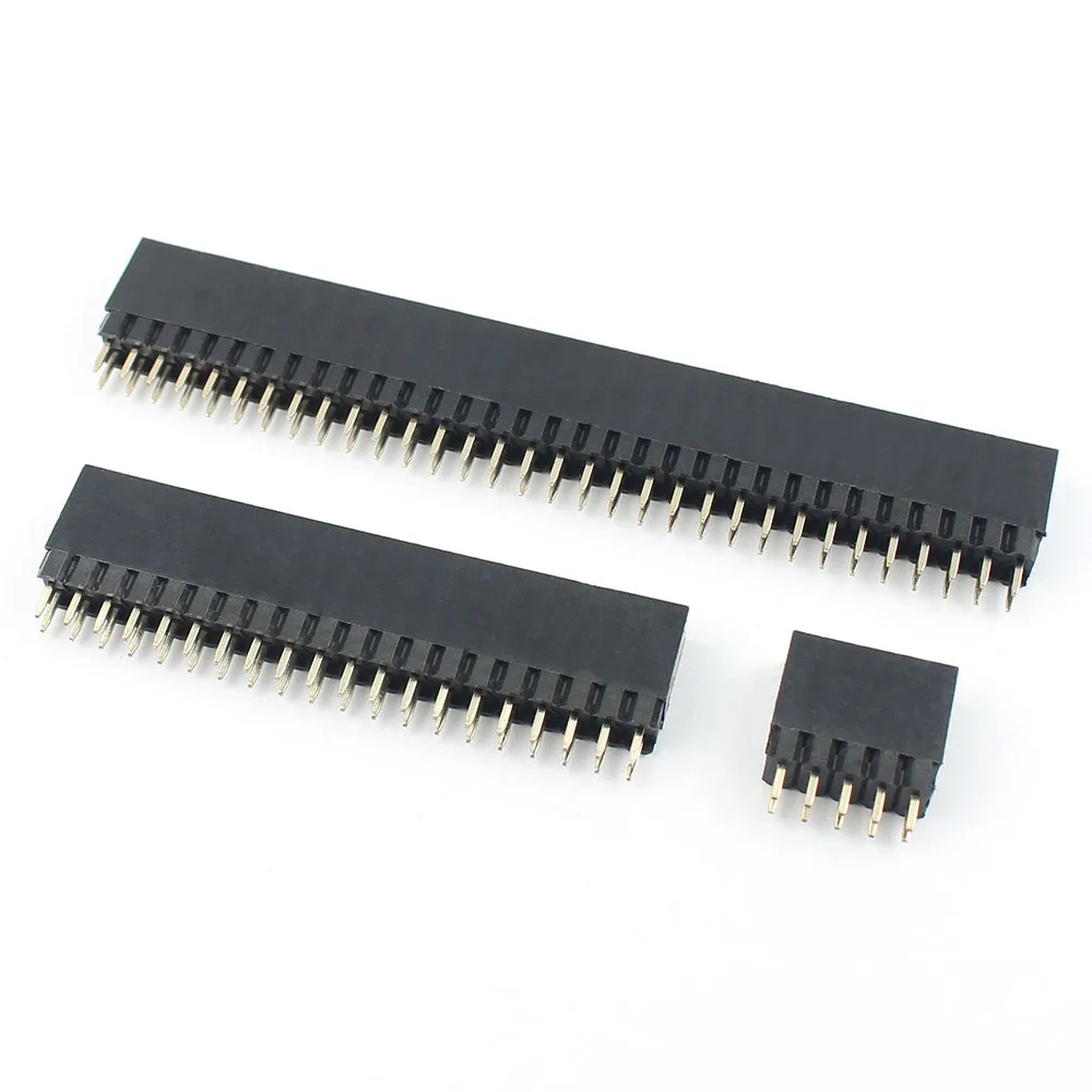 5pcs PC104 2.54mm Pitch 10 40 64 Pin 2x5 2x20 2x32 Female Header Strip ...