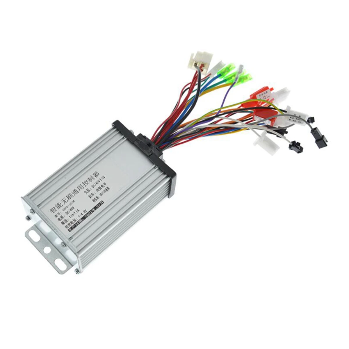 E-Bike Brushless Controller 36V 48V 350W 6 Tube Dual Mode for Electric Bicycle Scooter Speed Intelligent Dual Motor Part