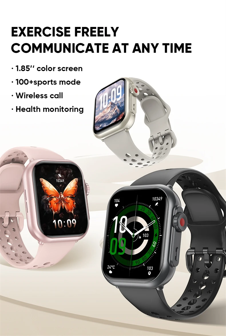 Smartwatch With Amoled Screen Gps And Bluetooth Call For Android Ios_voghion.com