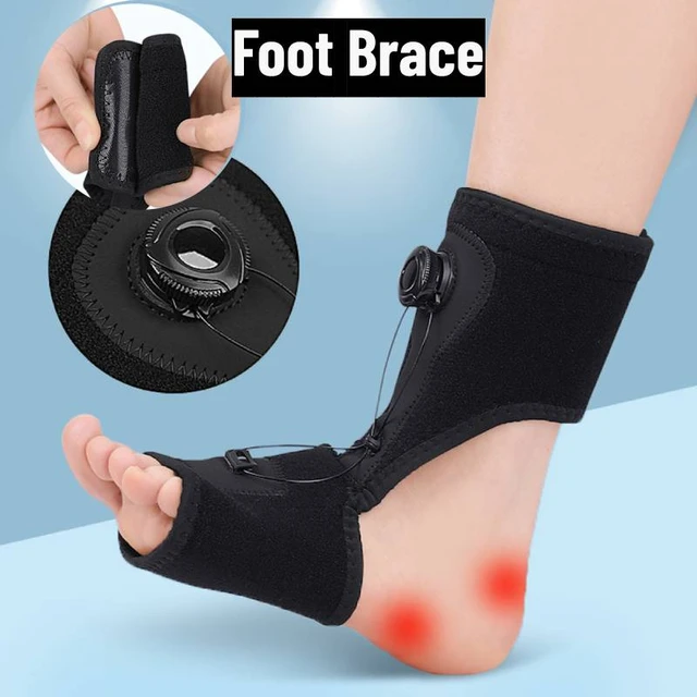 Ankle Brace Adjustable Plantar Fasciitis Night Splint - China