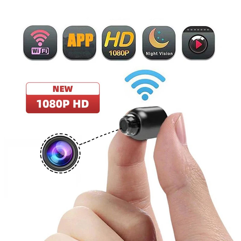 1080P HD Mini WiFi Camera Indoor Safety Security Surveillance Baby Night Vision Monitor IP Cam Audio Video Recorder mini camera mini digital camera security camera