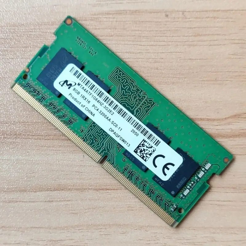 Memória do Micron-ddr4 Ram 8gb 3200mhz Pc43200aa-sc011 Sodimm 1.2v 1rx16 Portátil - Imagem 3