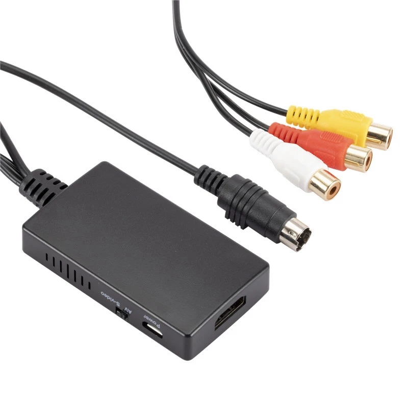 Conversor Svideo para Hdmi S-video e 3rca Cvbs Composite to Audio Video Converter Suporte 1080p 720p - Image 5