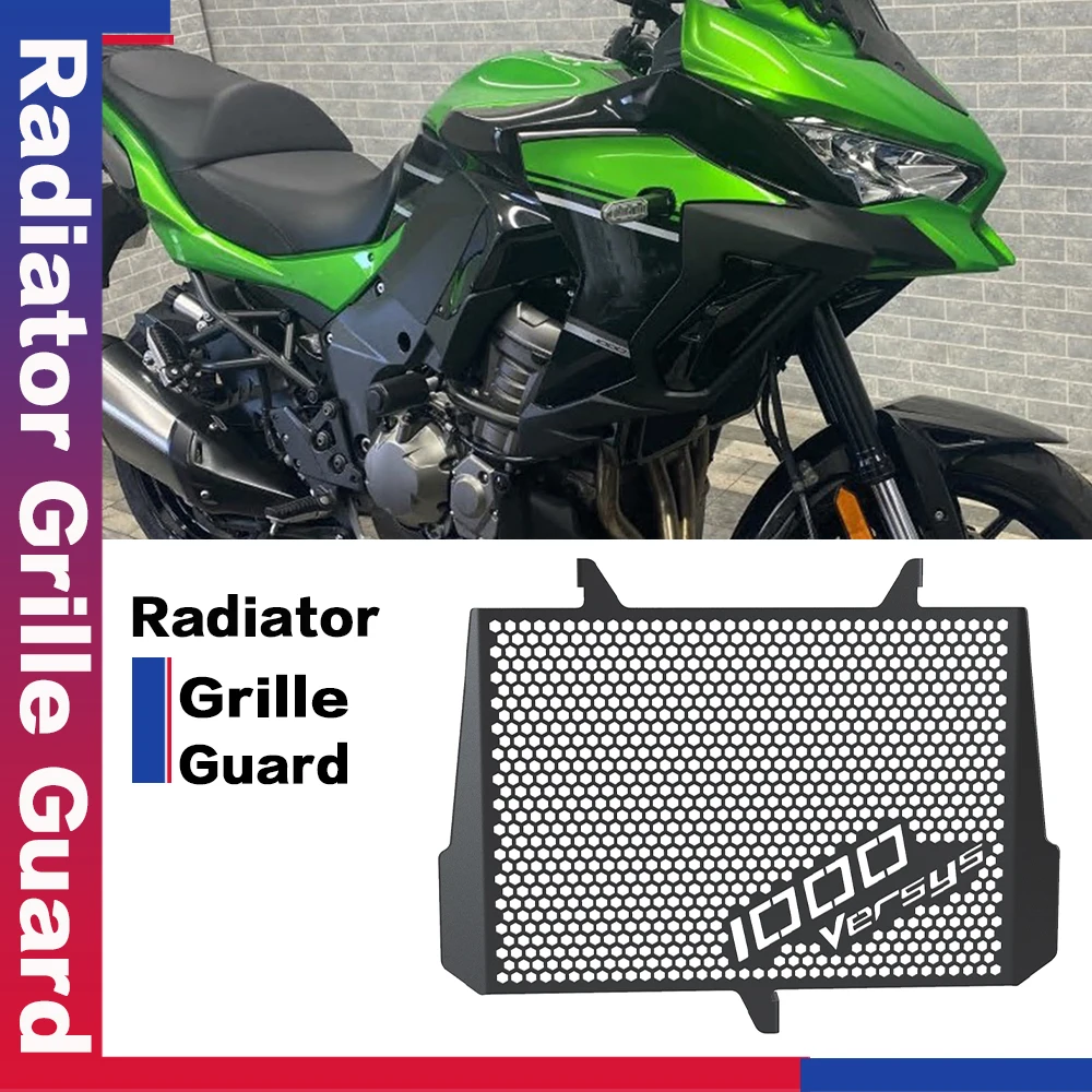 

For KAWASAKI VERSYS 1000 SE LT KLZ1000 2013-2022 2023 2024 Versys1000 Radiator Guard Grille Cover Water Tank Cooler Protector