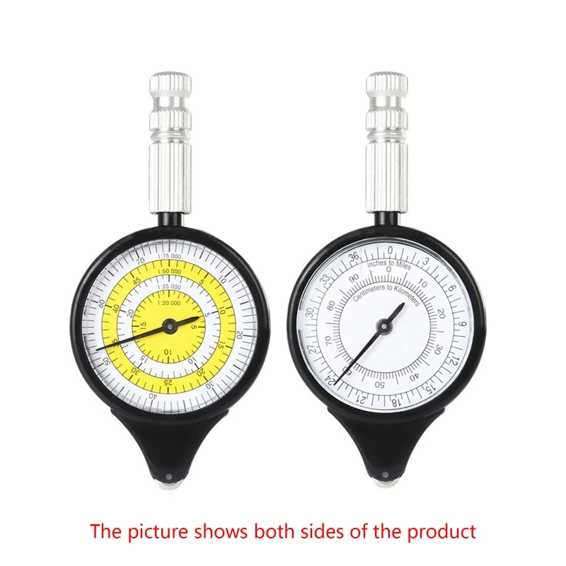 

Map Rangefinder Odometer Multifunction Curvimeter Map Measuring Gauge