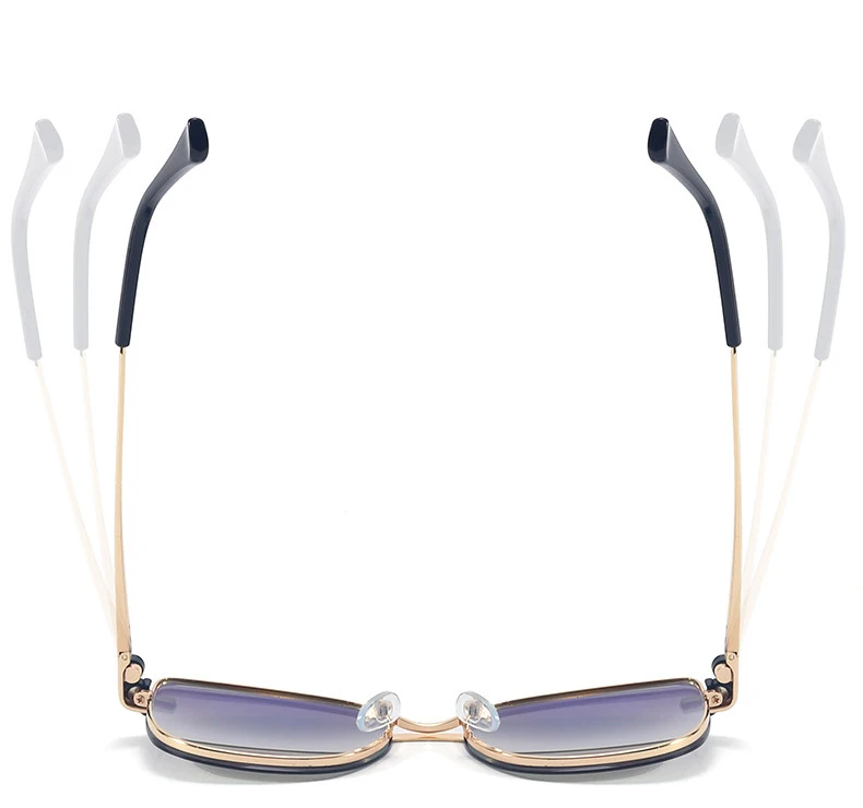 53848 Mode Magnetische Clip Polarisierte Sonnenbrille Metall Federscharnier Optische Brillengestell Anti Blau Computerbrille – Detail 13