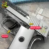 HUIQIBAO Desert Eagle Manual Water Gun Portable Summer Beach Outdoor Shooting Pistol Fight Fantasy Toys for Boys Game Adults Kid 3
