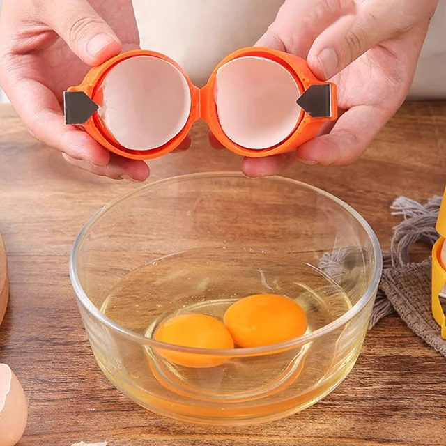Eggshell Separator Handheld Eggshell Opener Household Egg Cutting Tool Portable Egg Cracking Tool For Home Kitchen Baking 2