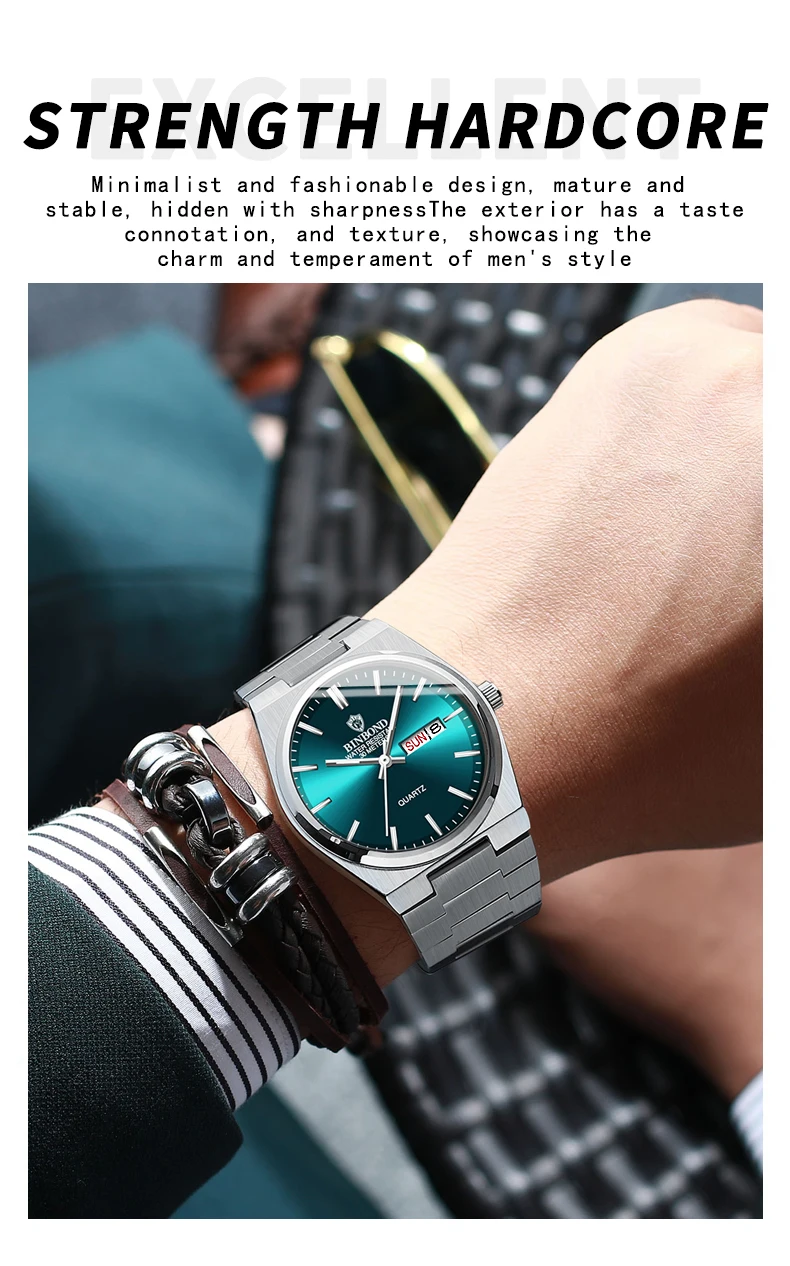 BINBOND B102 Men's Watch description image 6