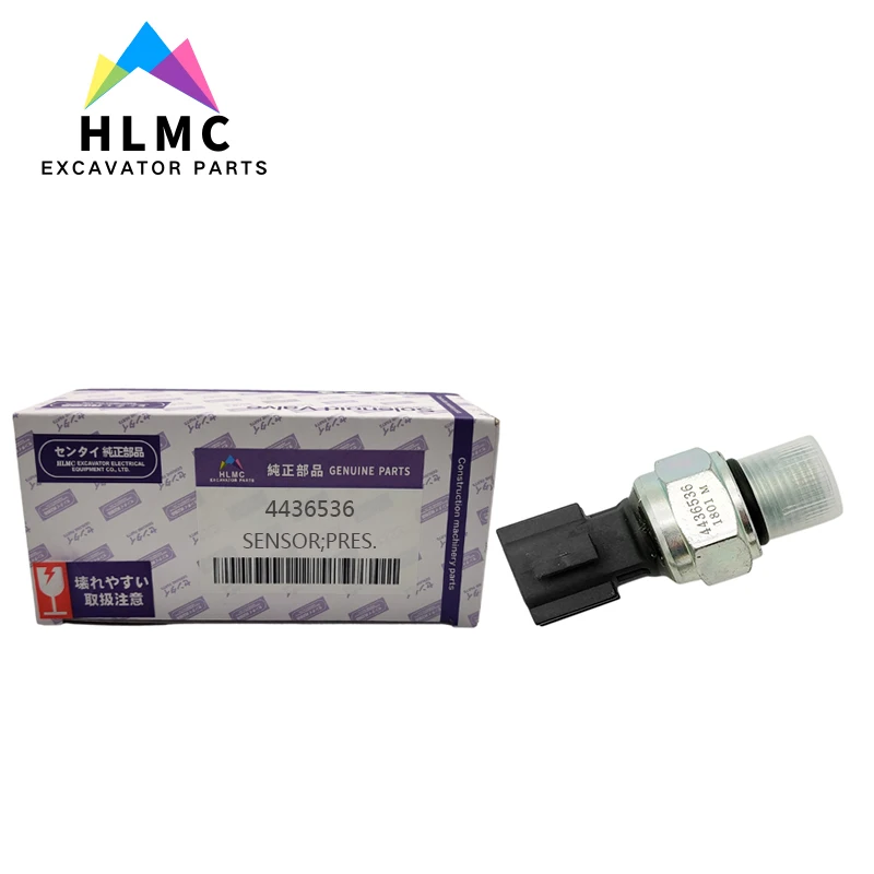 Hydraulic Pump Pressure Sensor 4436536 For Hitachi Zx200