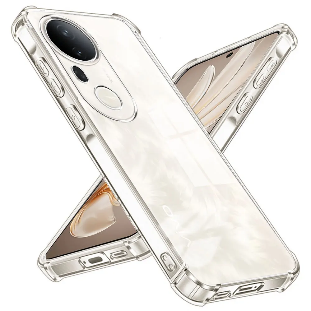 Shockproof Clear Soft Silicone Phone Case