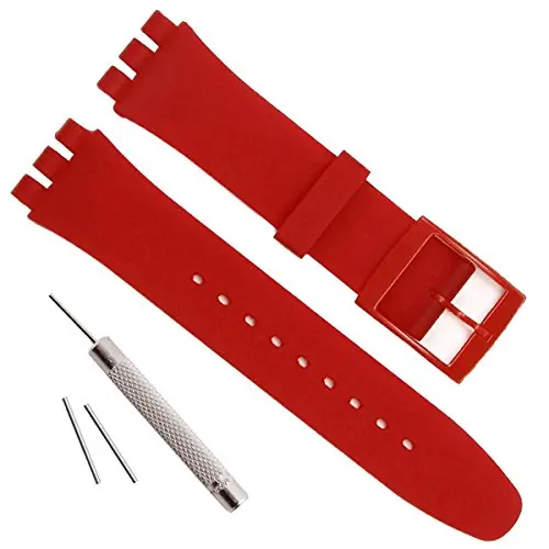 Swatch Strap Jelly Silicone Waterproof Sport Watch Band Replacement Bracelet