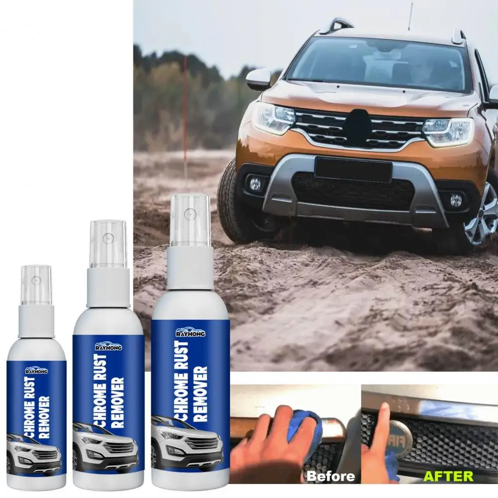 

30/50/100ml Rust Remover Multi-purpose Decontamination Portable Car Maintenance Cleaning Rust Converter Rust Converter