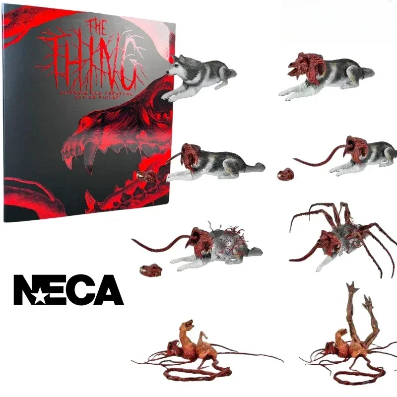 

In Stock Neca Figure Collectible The Thing Deluxe Ultimate Dog Creature Scale Accessory Set Action Figure Model Toys