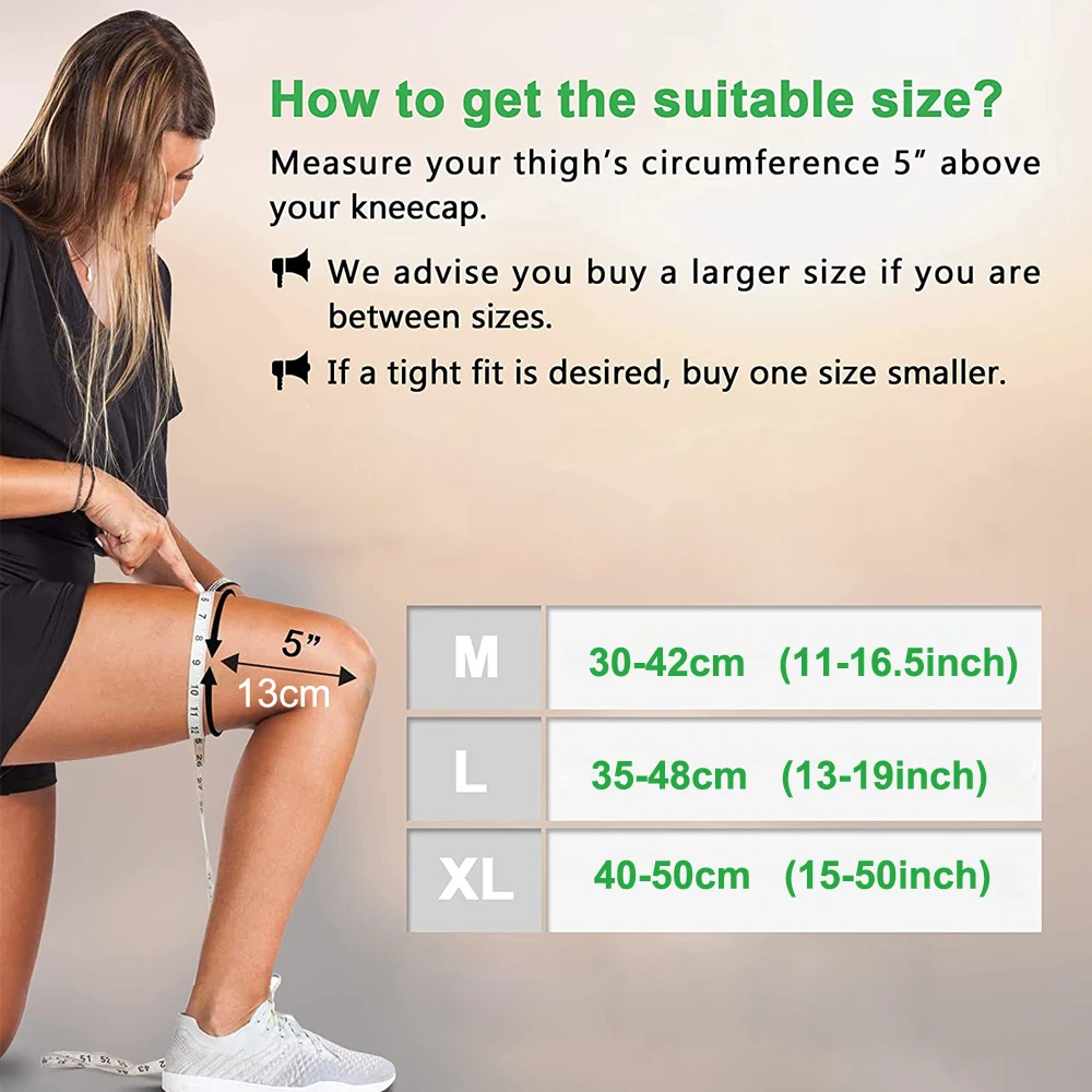 BYEPAIN Sports Full Length Knee Support Leg Compression Non-slip Patella Protector Basketball Spring Leg Warmer For Men Women