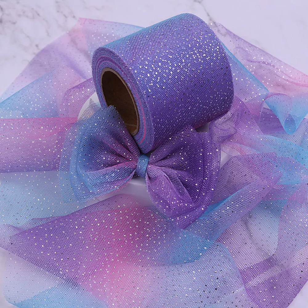Iridescent Dot Tulle Ribbon 1