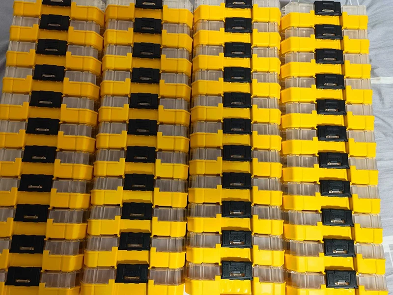 Dewalt Bohrer Teile Aufbewahrung sbox Bit halter Schall wand Elektro werkzeuge Zubehör stapelbar Tough Case Batch Kopf Teiler Regal – Detail 12