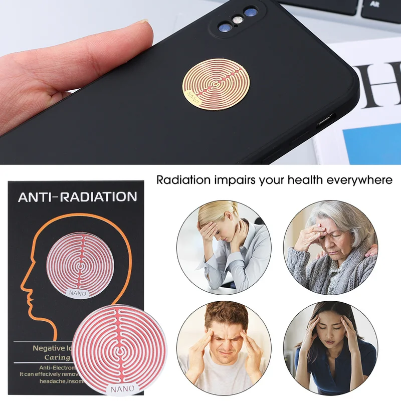 Ultra-thin Anti Radiation Protector Shield Sticker Mobile Phone Sticker For Cell  Phone Anti Radiation Protection EMF/EMR Blocker - AliExpress