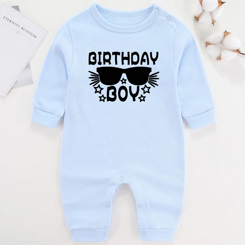 It's My Half Birthday Girls Outfits Long Sleeve Newborn Baby Boy Winter Clothes Cotton Infant One Piece Baby Romper Autumn Warm Baby Bodysuits 