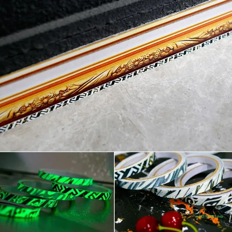 Green Luminous Self-Adhesive Tape Glows In The Dark Party Supplies Wall Sticker