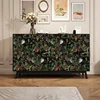Luxury Shelves Kitchen Cabinets Wood Complete Wooden Storage Kitchen Cabinets Closet Nordic Meuble Cuisine House Accessories 1