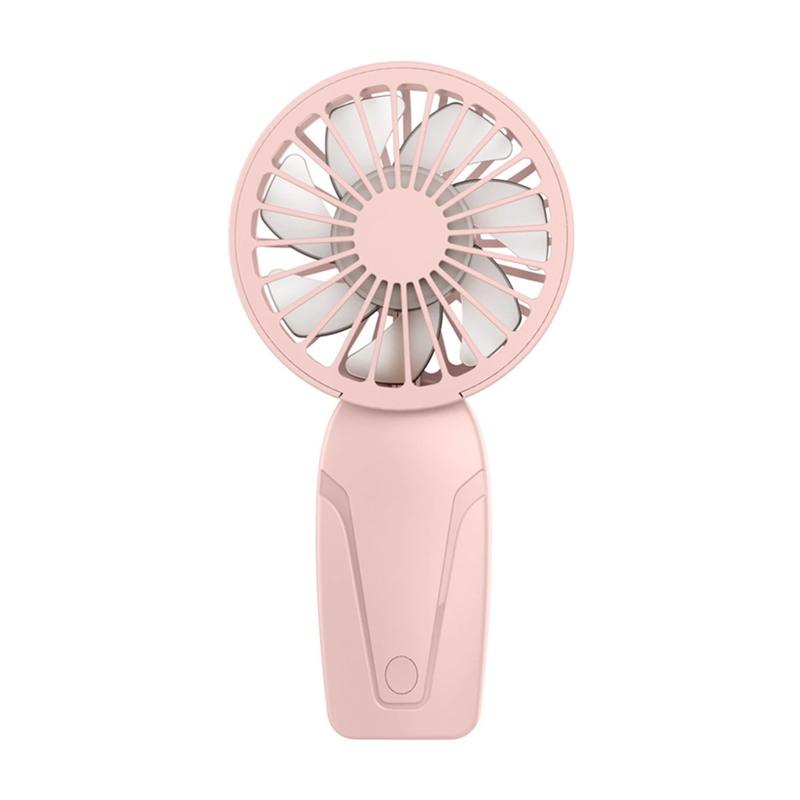 Compact USB Rechargeable Mini Fan - Lightweight, Portable, and Cute Design