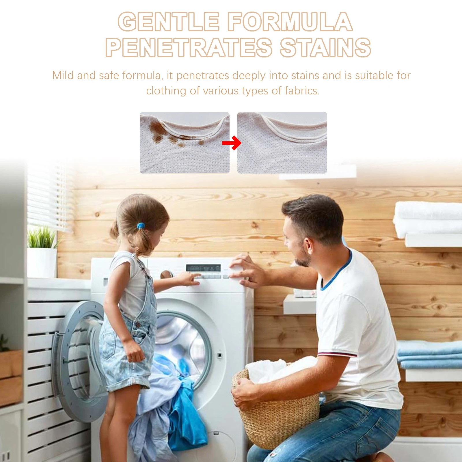 Clothes oil stain remover dust cleaner stain cleaning non-toxic effectively removes oil stains from fabrics
