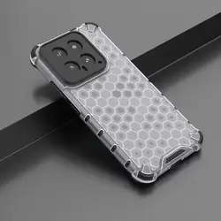 Dual-Function Shockproof Translucent Armor Case - Full Protection for Mi 11 Lite (Clear)