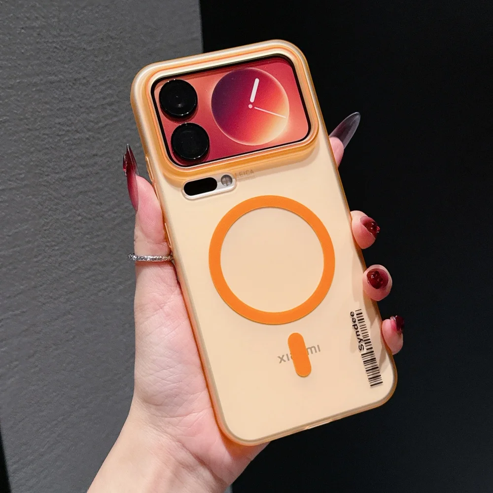 Ultra Thin Frosted Translucent Candy Hard Case with Wireless Charging
