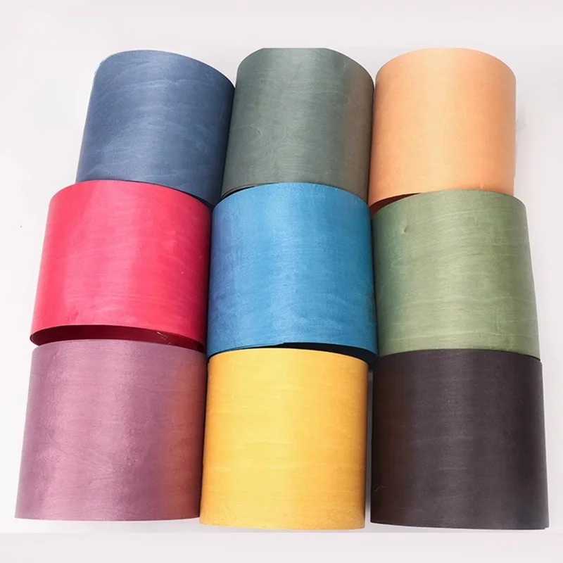 Dyeing Wood Veneer Natural Maple DIY Guitar Veneer Furniture Decorative Surface 20x250cm T0.35-0.4mm