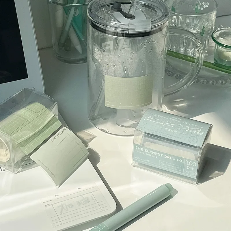 100 ��Ʈ/�ڽ� Ǯ �ƿ� �� �޸� �е�, â������ ���� ���� ��ƼĿ ��Ʈ, DIY ��� ��ũ���� ��ƼĿ, ��������� �� ��ƼĿ