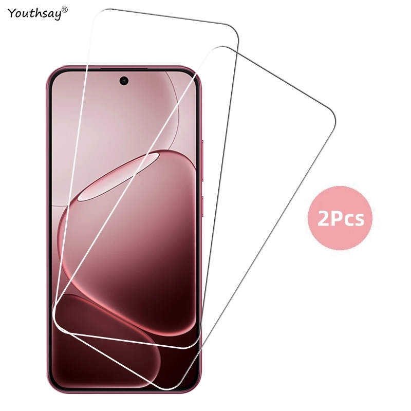 Crystal Clear Tempered Glass Screen Protector - HD Protective Phone Film