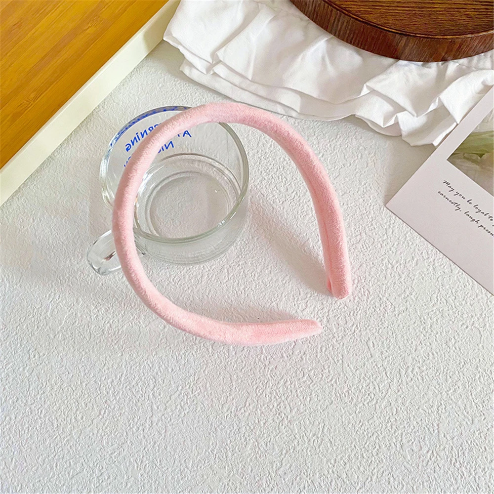 Hair Accessories Headband Korean Plush For Women Autumn Winter